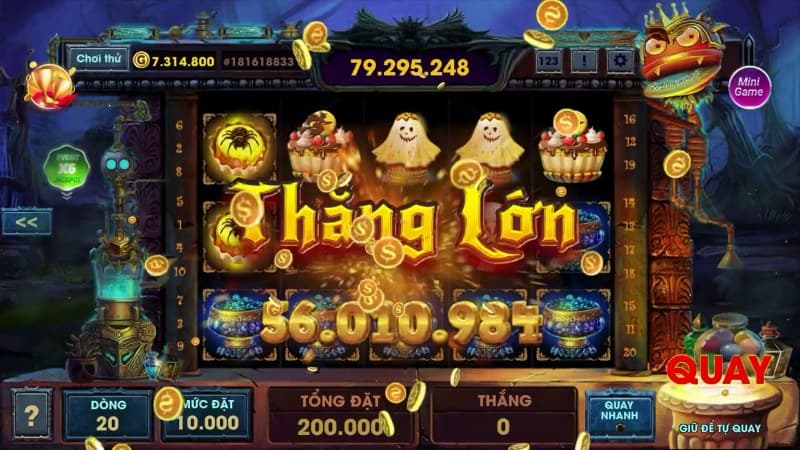 người chơi trúng hũ chục triệu rất nhiều