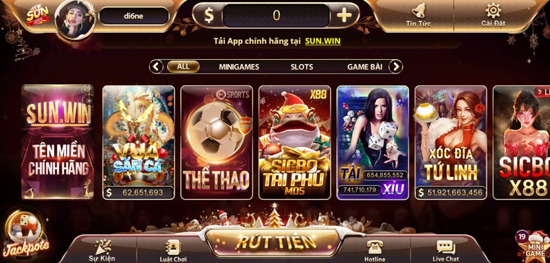 Trang chủ 14 Kho game cược Sun Win