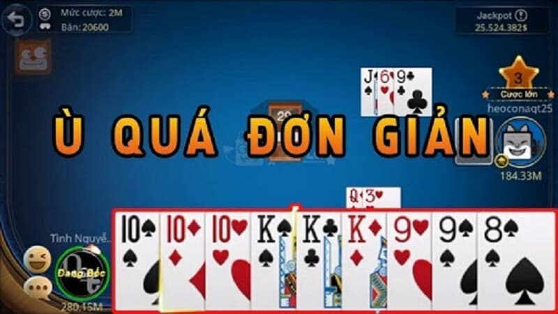 Ù tròn là gì? Kinh nghiệm chơi phỏm ù tròn tại Sunwin 4 Mức thưởng ù tròn trong bài phỏm